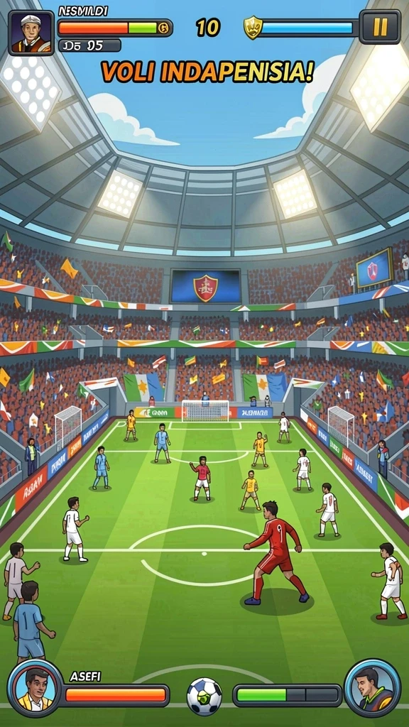 11bola - Aksi mendebarkan di lapangan hijau.
