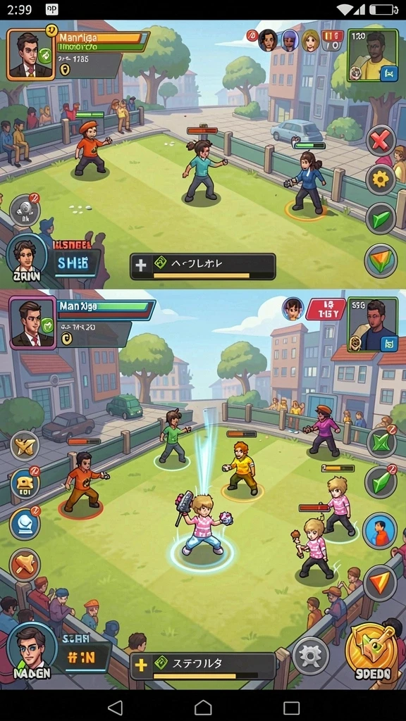 galaxy77 - Mode multiplayer seru bersama teman-teman.