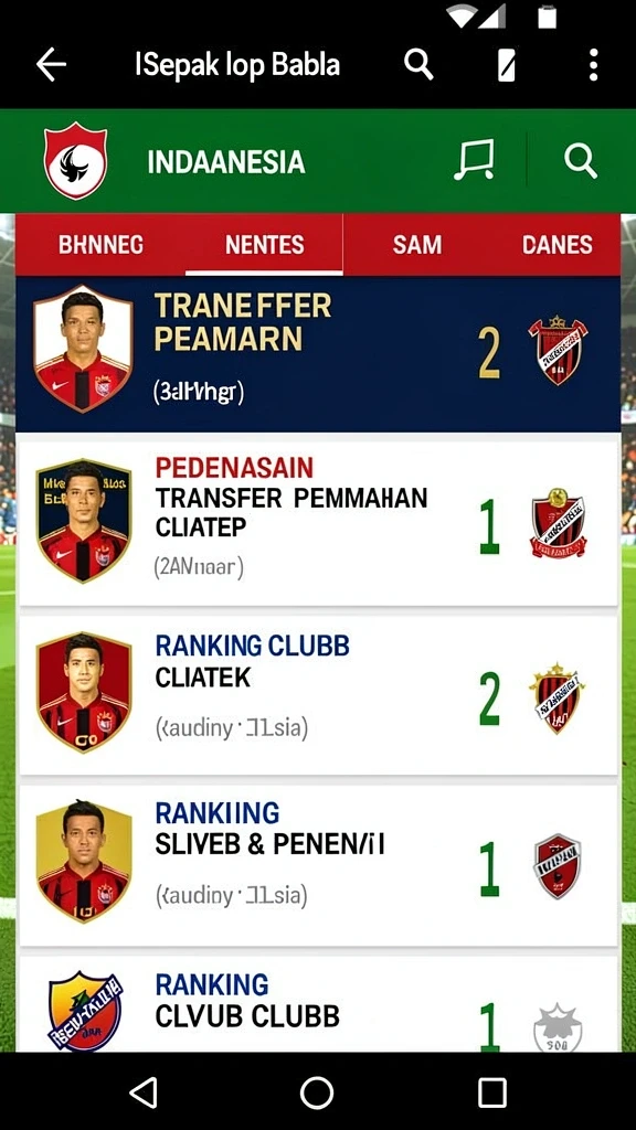 hokigame - Tampilan antarmuka yang menarik dan mudah dinavigasi.