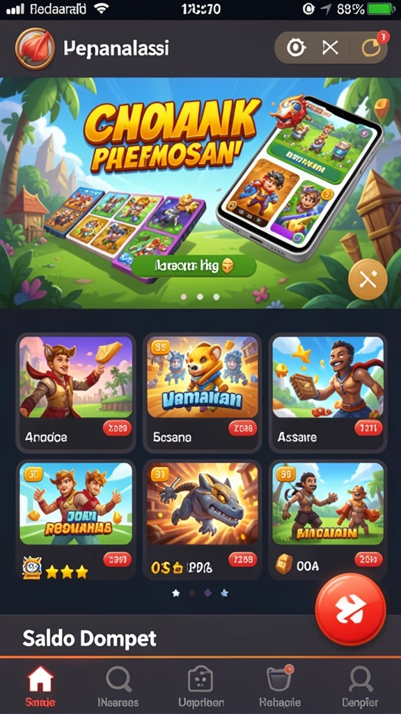 hw777 - Tampilan grafis yang memukau dalam gameplay.