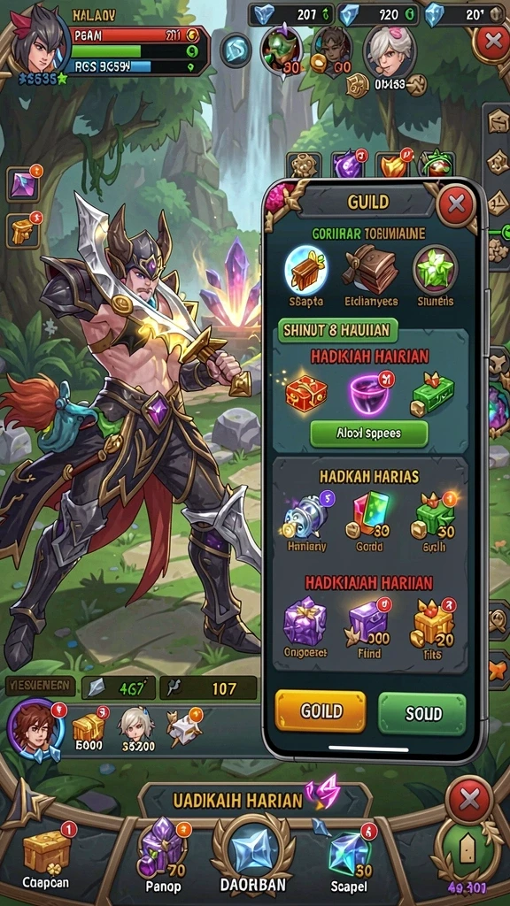 juarago - Screenshot menampilkan karakter baru yang bisa dimainkan di JUARAGO.