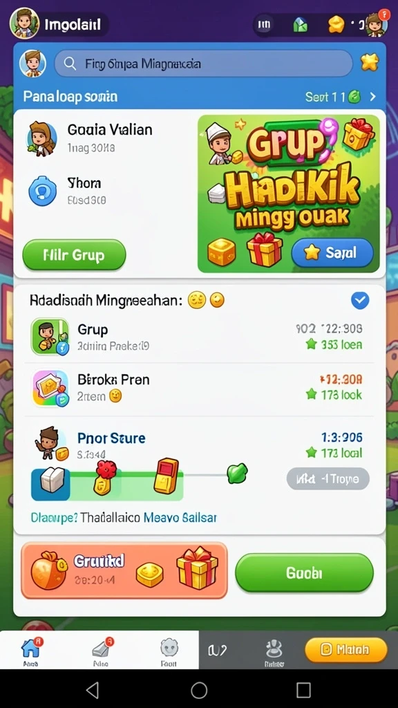 putermega - Tampilan awal yang menarik dengan fitur interaktif.