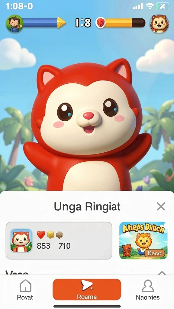rpvip3 - Screenshot menunjukkan karakter utama dalam aksi.