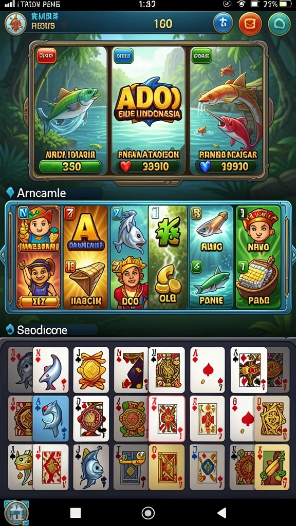 rsngame - Tangkapan layar ini menunjukkan karakter utama dalam petualangan epiknya.