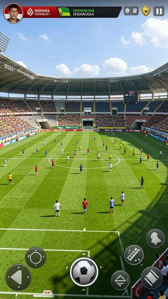 rsngame - Screenshot menampilkan grafis luar biasa saat menjelajahi dunia baru.