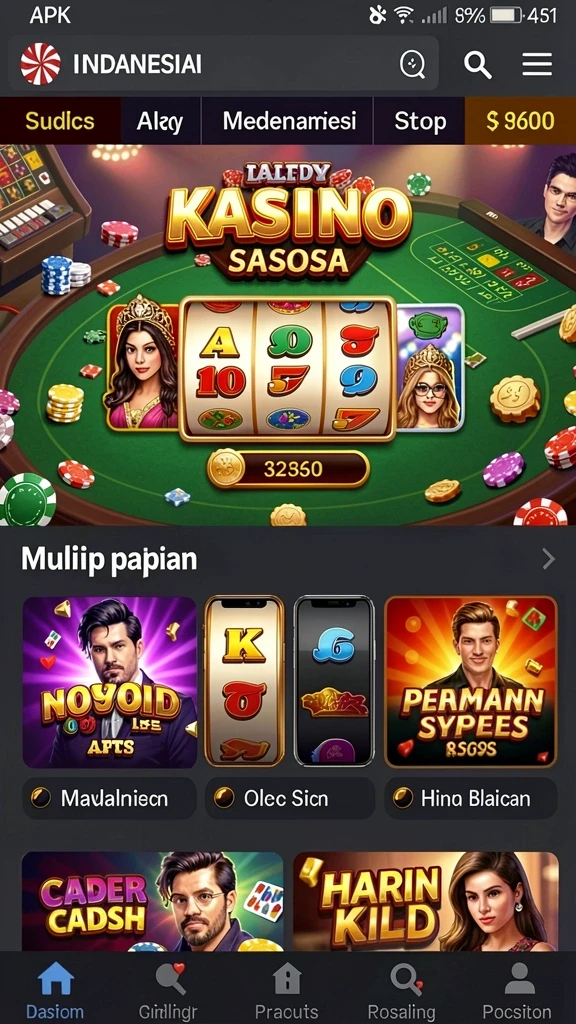 vo777 - Tampilan antarmuka yang user-friendly dan intuitif.